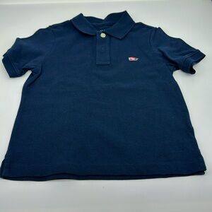 Kids Vineyard Vines Polo Shirt- Size 3 - Christmas Whale Logo